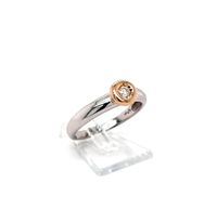 Solitär Ring Weiß Gelb Gold 585 Brillant Schmuck Geschenk 114841 Schleswig-Holstein - Lübeck Vorschau