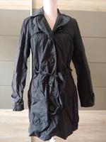Schwarzer Trenchcoat/Mantel Nordrhein-Westfalen - Löhne Vorschau