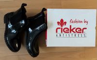 RIEKER Damen Gummi Stiefelette gefüttert Chelsea schwarz 40 | neu Frankfurt am Main - Gallusviertel Vorschau