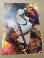 Kunstdruck Final Fantasy Tifa Lockhart A3 Sachsen-Anhalt - Oppin Vorschau