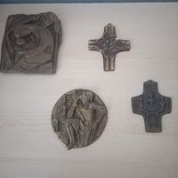 religiöse Bronze- Wandbilder und -kreuze (Sammlung oder einzeln) Niedersachsen - Braunschweig Vorschau