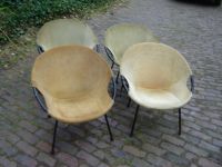 4 x Cocktailsessel 60er Jahre Balloon chair Wildleder Niedersachsen - Wardenburg Vorschau