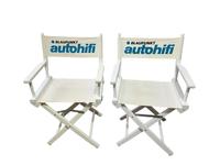 2 Blaupunkt Autohifi Regiestühle Regiestuhl weiß Klappstuhl 92 cm Saarland - Illingen Vorschau