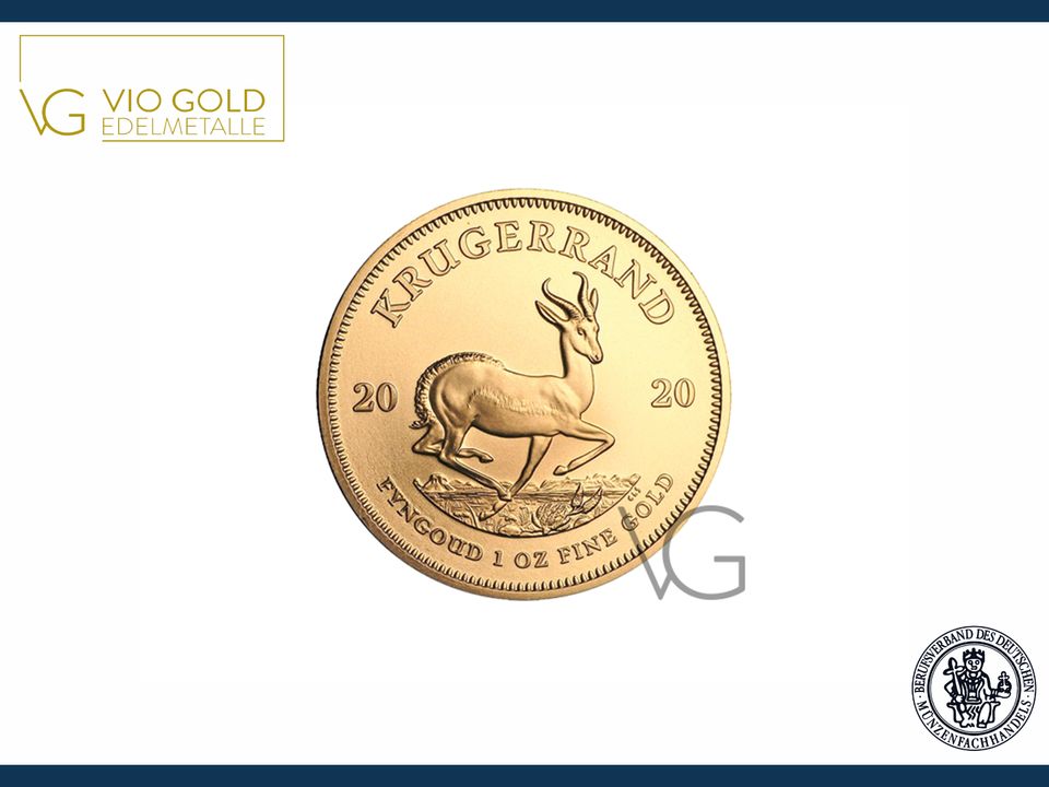 1 Unze Goldmünze Krügerrand - Vio Gold in Regensburg