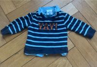 Baby Pullover, blau mit Aufdruck, Größe 74 Frankfurt am Main - Nordend Vorschau