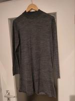 H&M Kleid kurz Strickkleid langarm Stehkragen  Crew Neck M grau Bayern - Eichenau Vorschau