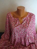 Tunika 50 Longshirt Kleid rosa weiß Blümchen Top neu Sommer Hessen - Solms Vorschau