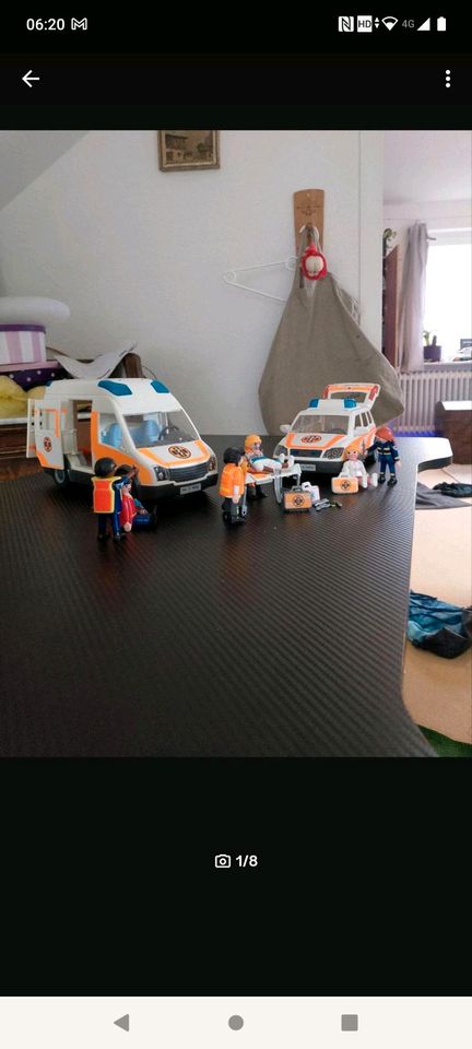 Playmobil Krankenwagen Set in Rieseby