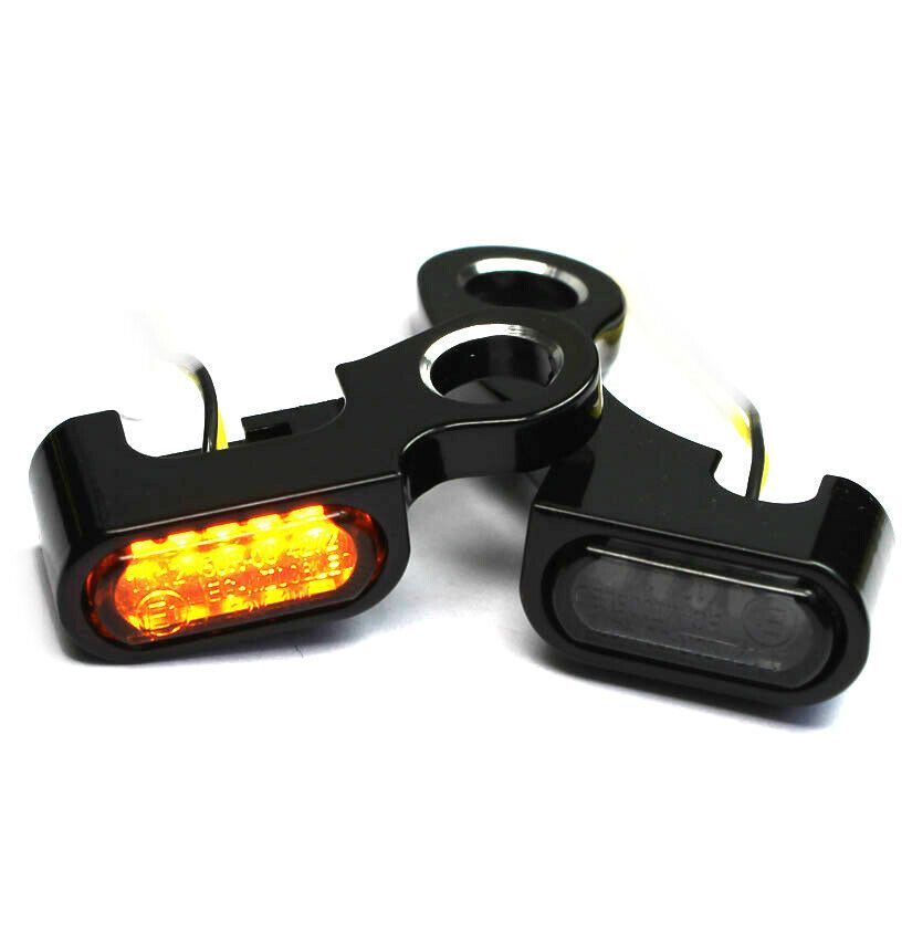 Mini LED Blinker für Lenkerarmatur Softail 96-14, Dyna 96 - 17