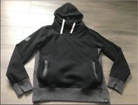 Superdry Herren Pullover mit Kapuze Hoodie Gr L Schwarz Grau Niedersachsen - Edewecht Vorschau