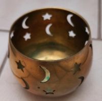 Teelichthalter aus Messing, Mond und Sterne München - Au-Haidhausen Vorschau