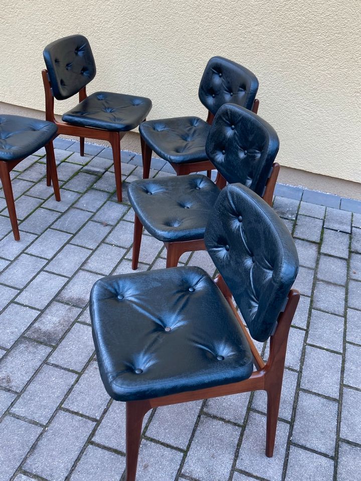 1v6 Mid-Century Stuhl Dining Chair Danish Design in Berlin