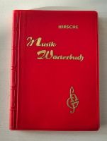 Wörterbuch Musik Hirsche 1948 Baden-Württemberg - Dielheim Vorschau