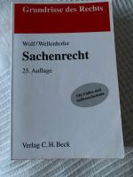 Wolf/Wellenhofer Sachenrecht 25. Aufl. Frankfurt am Main - Bornheim Vorschau