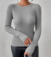 Neu Damen Pulli L mit Perlen Baden-Württemberg - Karlsruhe Vorschau