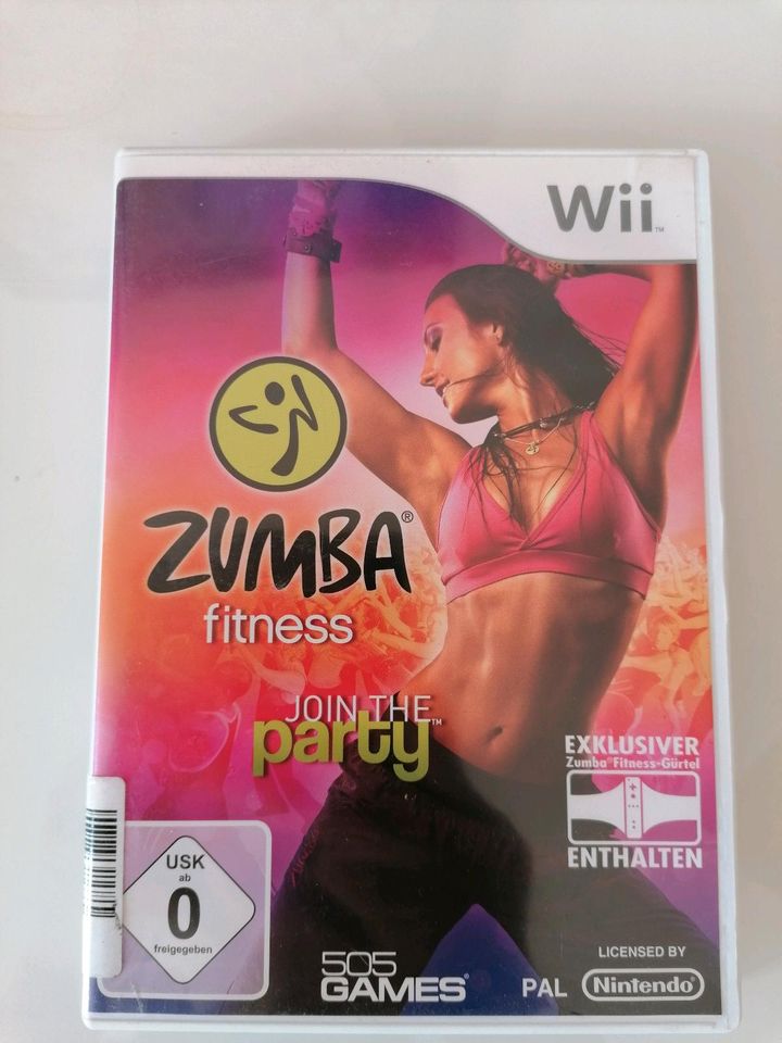 Wii Zumba Fitness Workout Sport CD DVD in Düsseldorf