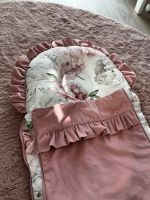 Premium Schlafsack Babyboom Shop for Kids rosa Blumen *handmade* Dresden - Niedersedlitz Vorschau