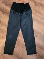 H&M Umstandsjeans Ankle grau/schwarz Gr. L Baden-Württemberg - Schwaigern Vorschau