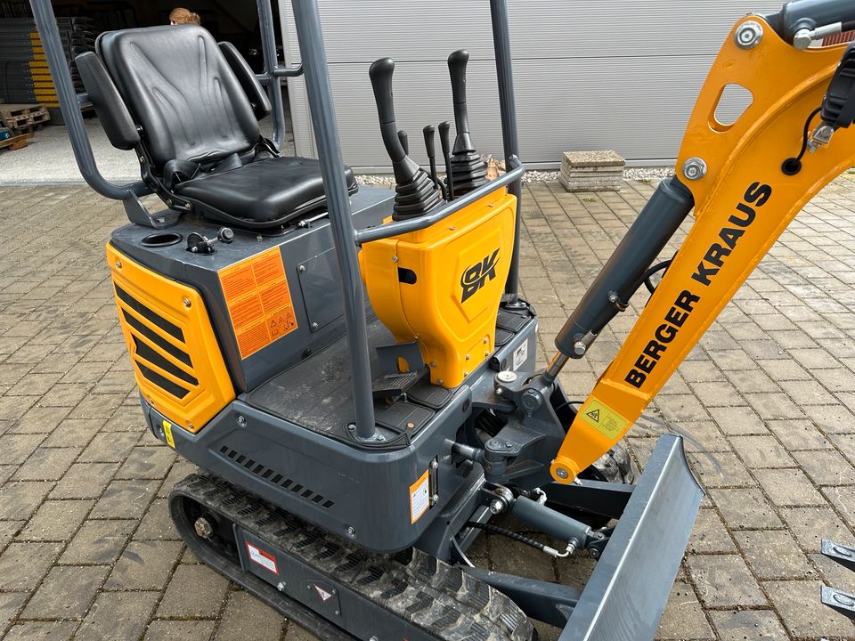 Neu Minibagger BK 1250 AS Kubota 3 Zylinder/ Schwenkarm in Neu Ulm