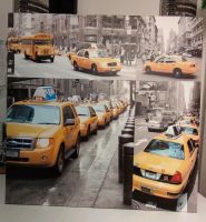 Leinwandbild "NEW YORK TAXI"  60x60cm ! Top Zustand! Niedersachsen - Springe Vorschau