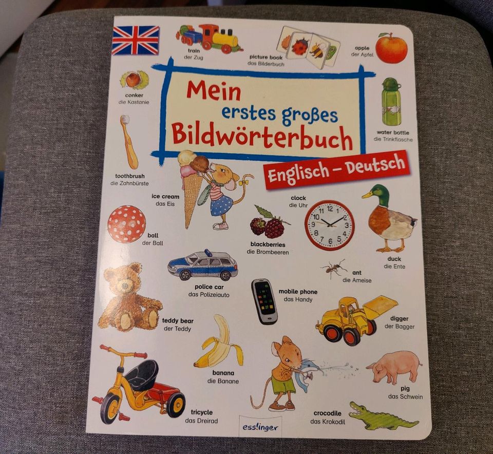 Mein erstes großes Bilderwörterbuch deutsch Englisch neuwertig in Duisburg