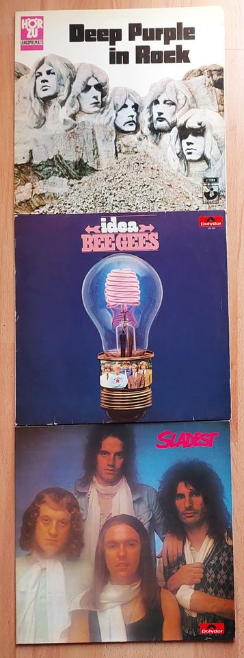 Vinyl-LP  Rolling Stones, Searchers, Bee Gees, Deep Purple usw. in Stade