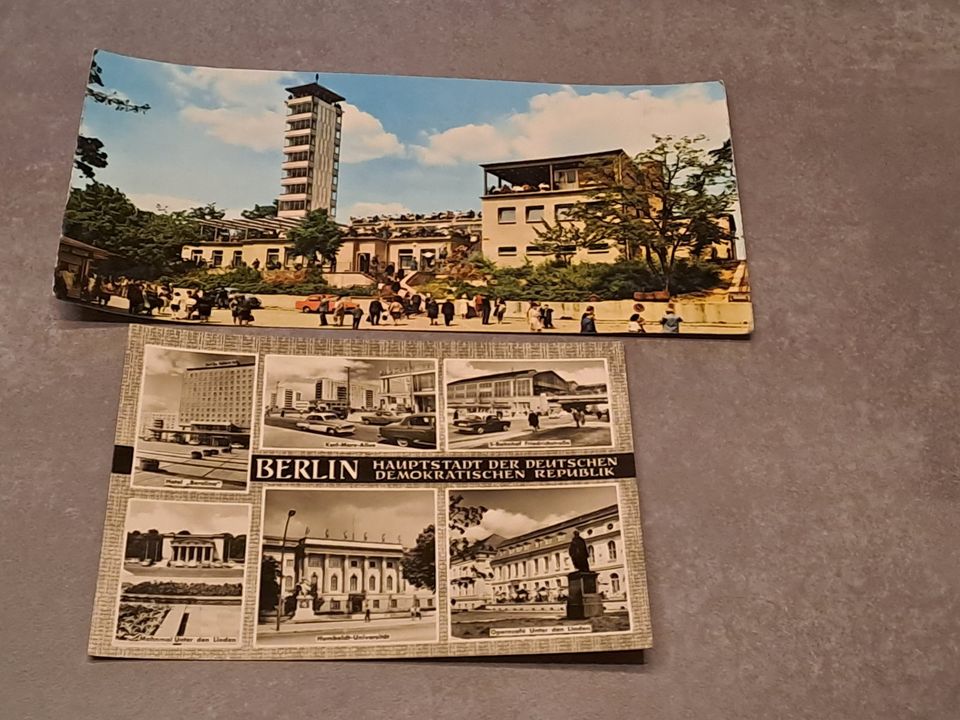 Postkarten aus der DDR in Steina