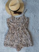NEU Jumpsuit Gr. XS H&M animal print Beige/Schwarz Niedersachsen - Goslar Vorschau