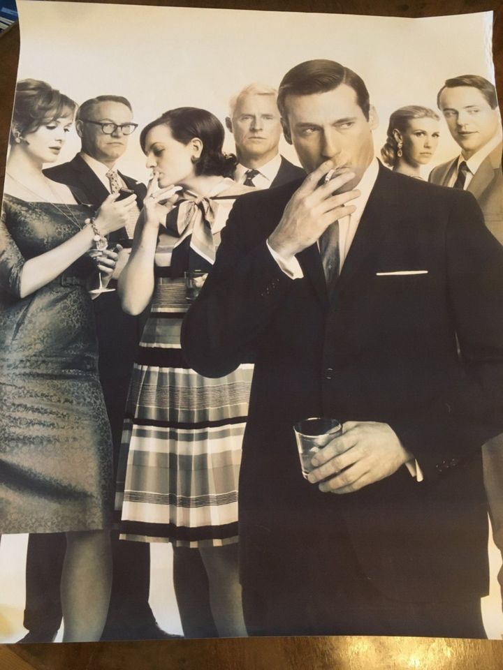 Mad Men | Seide-Poster 60cm x 76cm in Leipzig