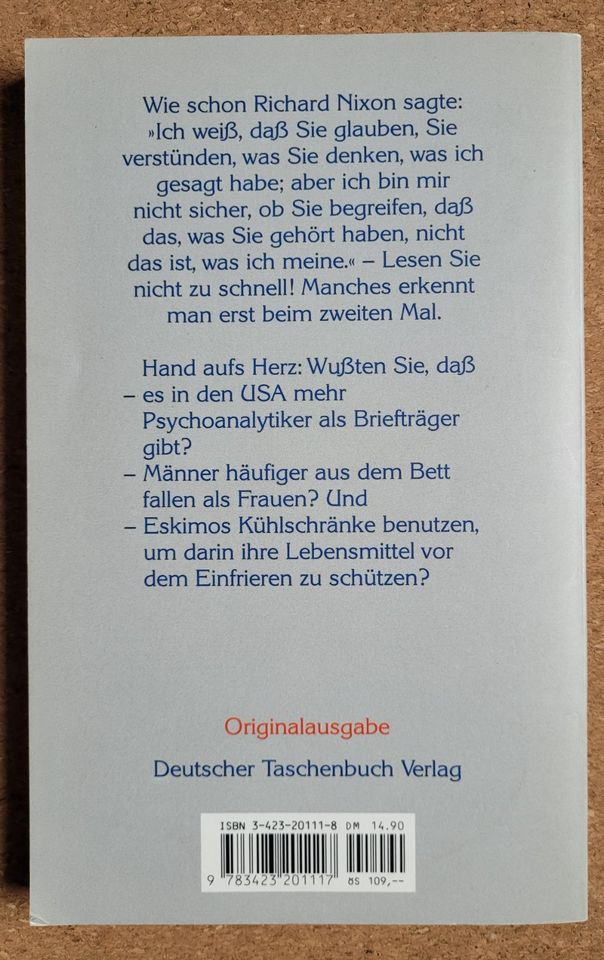 Handbuch des nutzlosen Wissens - Hanswilhelm Haefs in Frankenberg (Sa.)