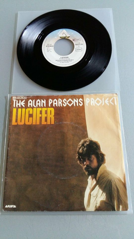 The Alan Parsons Project ‎Single – Lucifer – MONITOR Musik in Köln