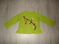 Mädchen Strick Pullover 122 128 Crop Strickpulli Tunika grün Nordrhein-Westfalen - Menden Vorschau