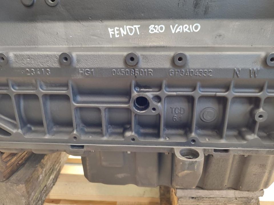 Fendt 820 Vario / Motor /  Deutz TCD 6.1L06 / Garantie in Görlitz