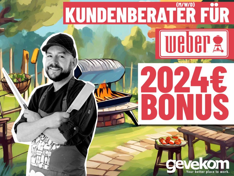 Kundenberater (m/w/d) für Weber Grill in Frankfurt am Main in Frankfurt am Main