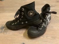 Schuhe Kind Converse All Star Chucks Größe 36,5 schwarz Hessen - Linsengericht Vorschau