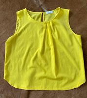 Original Oui T-Shirt Top Gelb Gr.42 Gr.XL neuwertig Brandenburg - Bernau Vorschau