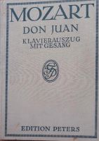 Klavierauszug Don Giovanni Bayern - Ingolstadt Vorschau