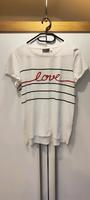 T-Shirt weiß Love Stickerei in S 36 Nordrhein-Westfalen - Mettmann Vorschau
