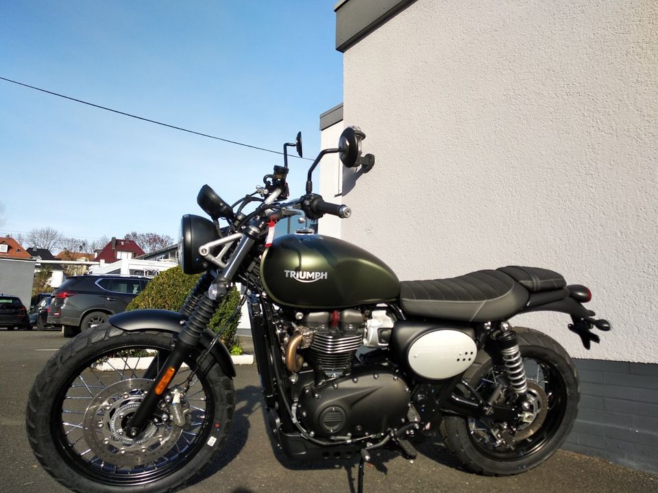 Triumph Scrambler 900 Showroom A2 möglich in Coburg