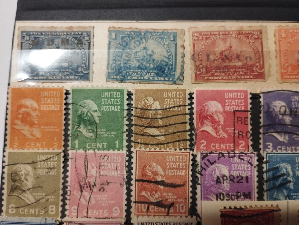 5 x  Briefmarken aus Amerika in Brandenburg an der Havel