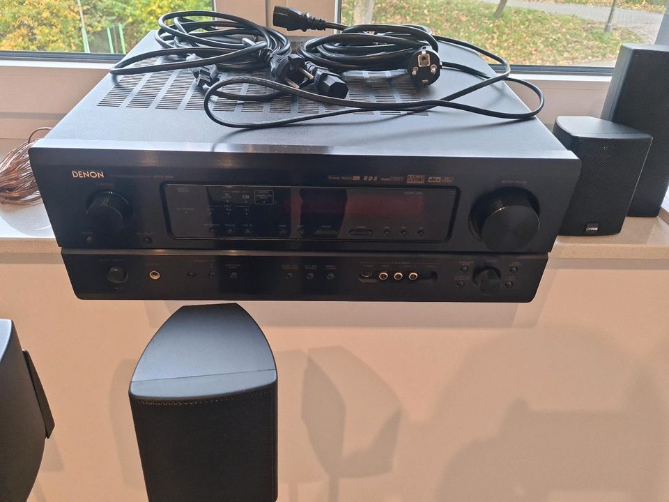 Denon AVR-1804 Reciever Verstärker u. Canton MX Lautsprecher in Marienmünster