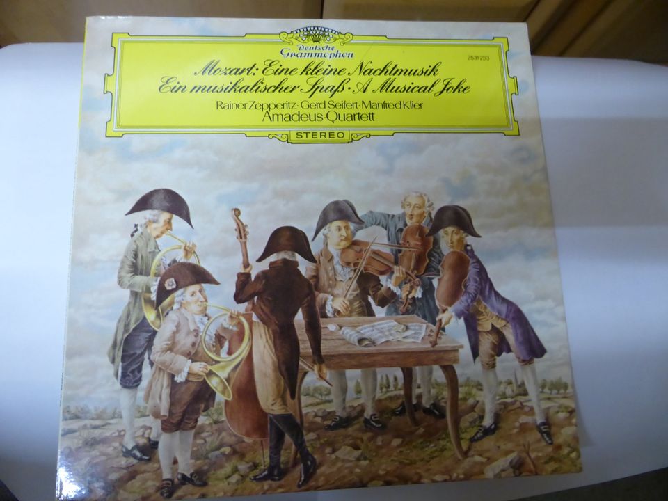 Schallplatte - Amadeus Quartett - Mozart: die kleine Nachtmusik in Hamburg