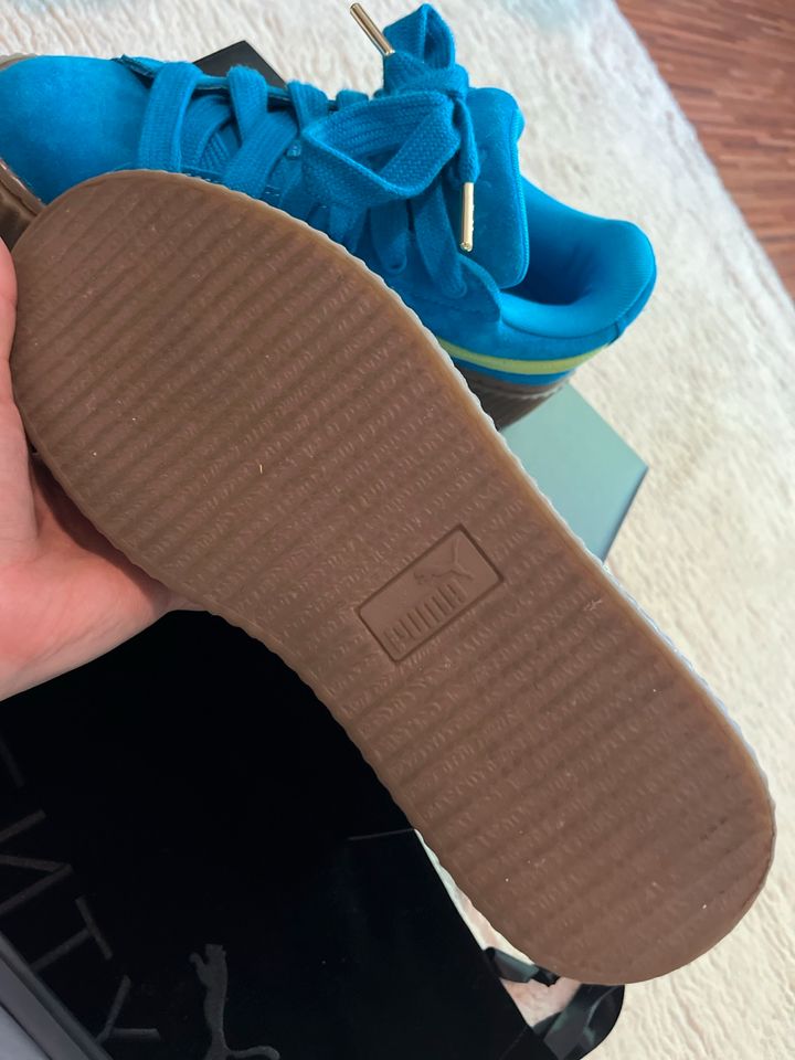 Puma x Fenty Creeper Sneaker blau/grün in Berlin