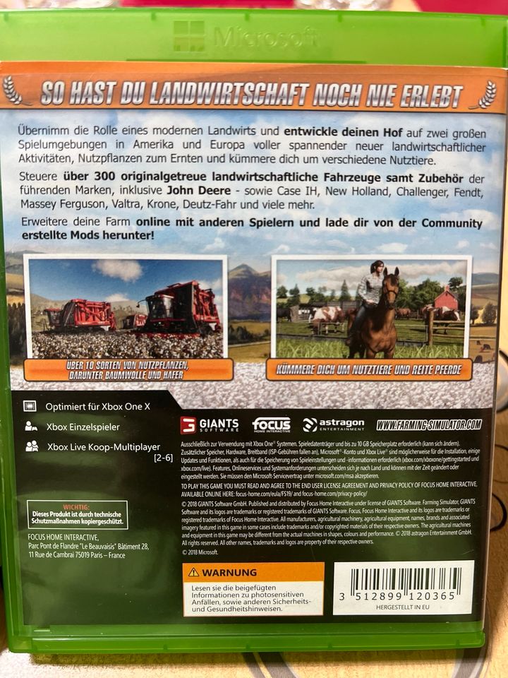 Xbox Spiel LS19 Landwirtschaftssimulator in Bad Fallingbostel