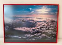 2 rote Bilderwechselrahmen m. alpinen Bildern, 71,5 cm x 51,5 cm; Dresden - Coschütz/Gittersee Vorschau