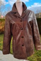 Lederjacke Vintage Gr.42/ Kaki Baden-Württemberg - Ehningen Vorschau