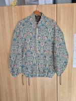 Blouson mit ausgefallenem Muster Blau Weiß Pink Gr.40/42 Nordrhein-Westfalen - Rheine Vorschau