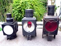 Antik Schiffs-Laterne Eisenbahn Petroleum-Lampe BRD + DDR + Polen Berlin - Lichterfelde Vorschau