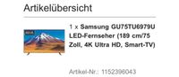 Samsung 75 Zoll DEFEKT Rheinland-Pfalz - Bad Breisig  Vorschau