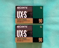 Audiokassetten zwei Stück neu. SONY UX-S 90 Perfekte Verpackung f Essen - Steele Vorschau